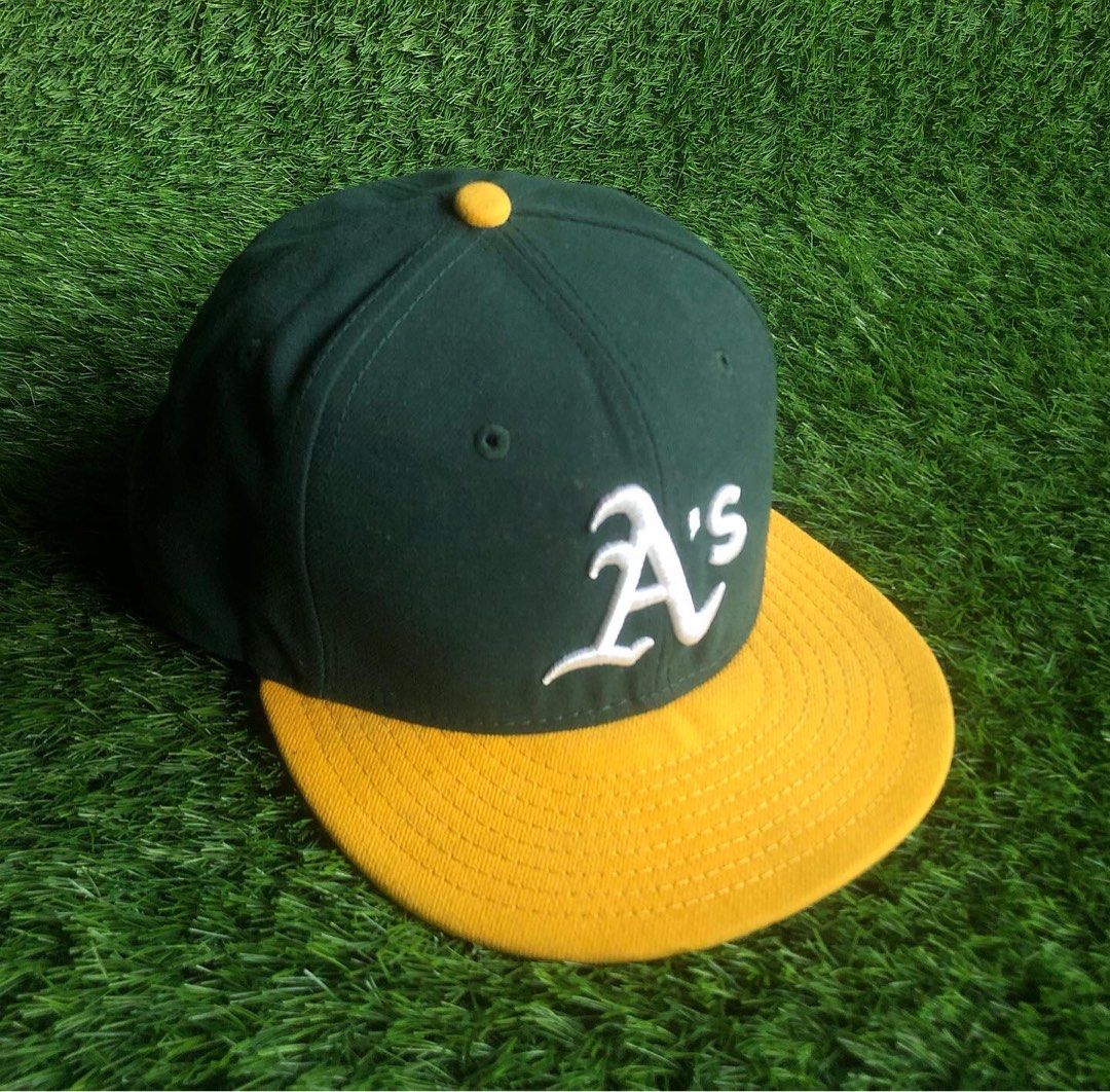 New era fitted hat cap A's Oakland athletics, Men's Fashion, Watches &  Accessories, Cap & Hats on Carousell