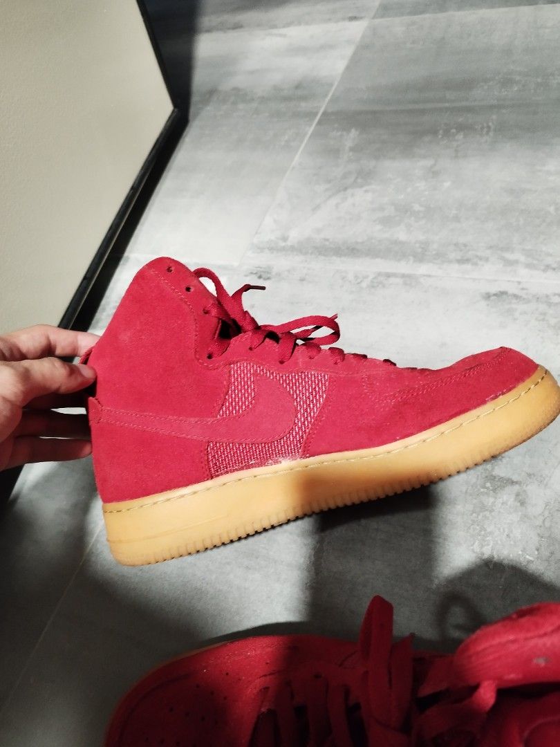 Air force 1 clearance high 7 lv8 red