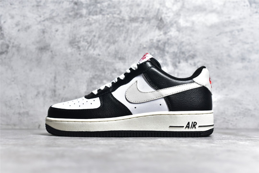 Air force 1 black and white price best sale
