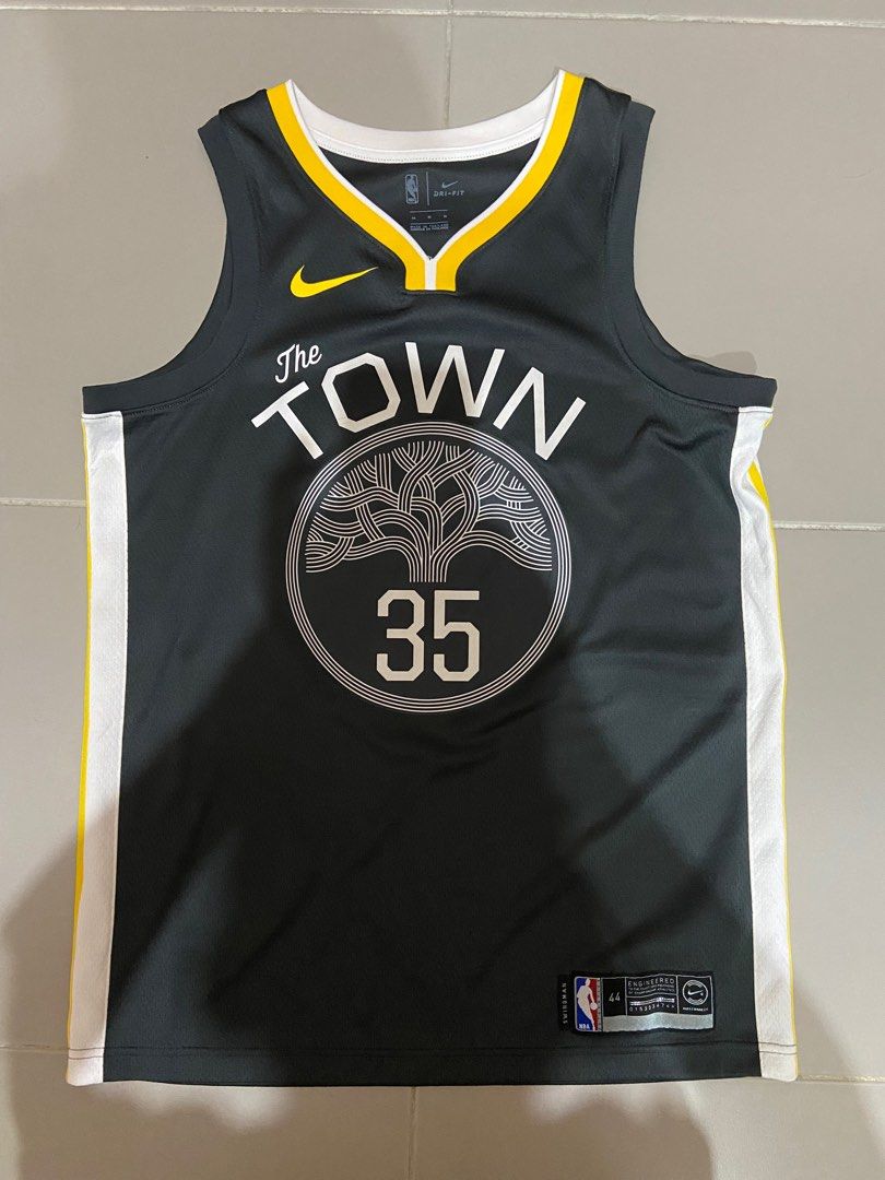 2023/24 Warriors DURANT #35 White NBA Jerseys