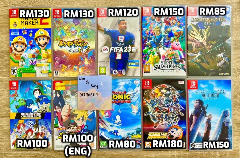 Game used nintendo switch deals