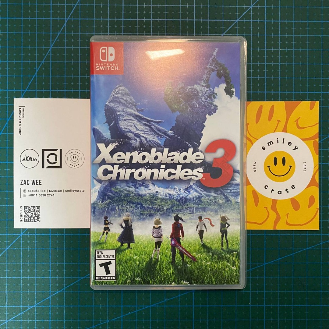 Nintendo Switch Game Xenoblade Chronicles 3 (EN/CH), Video Gaming