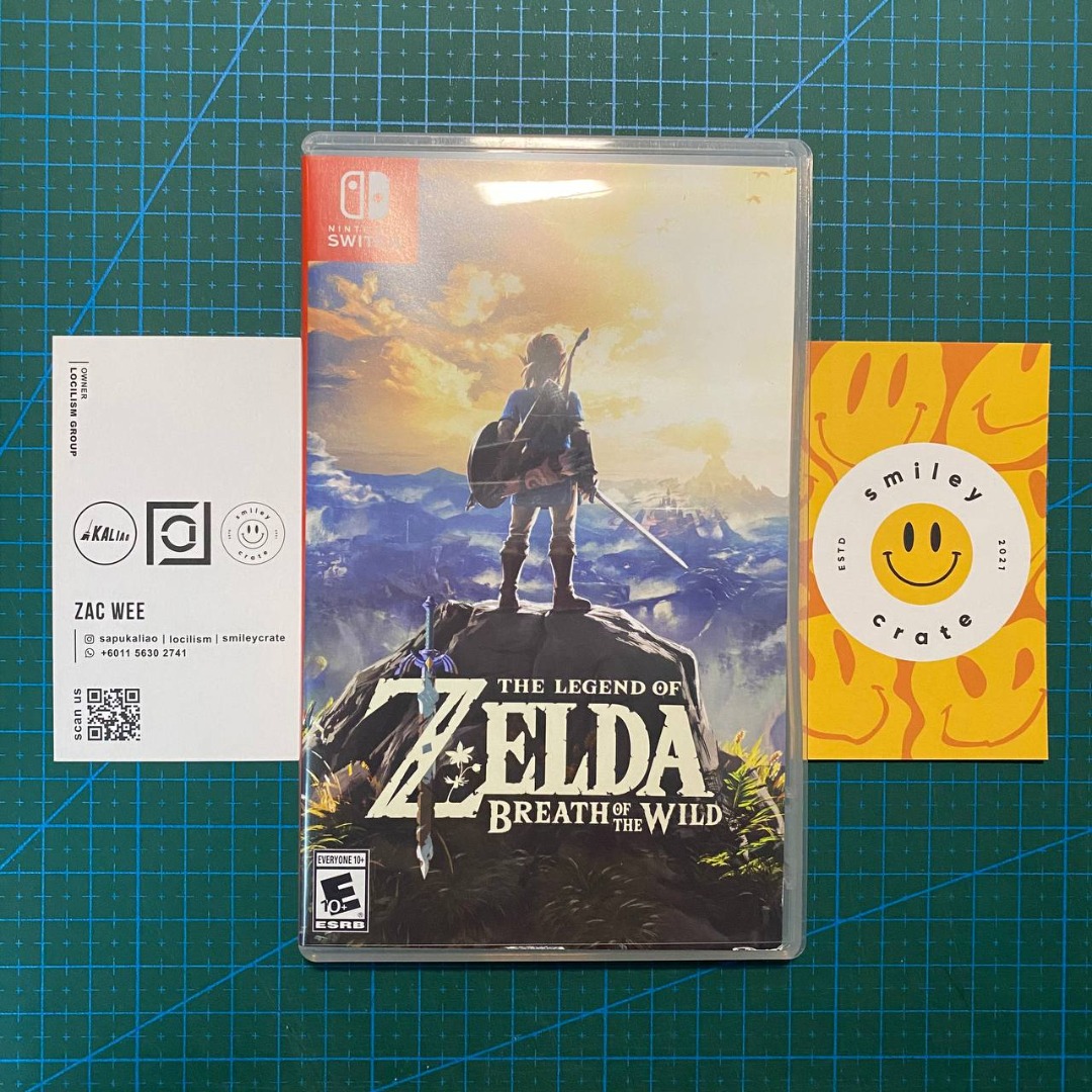 Nintendo Switch Game Zelda BOTW The Legend of Zelda Breath of The