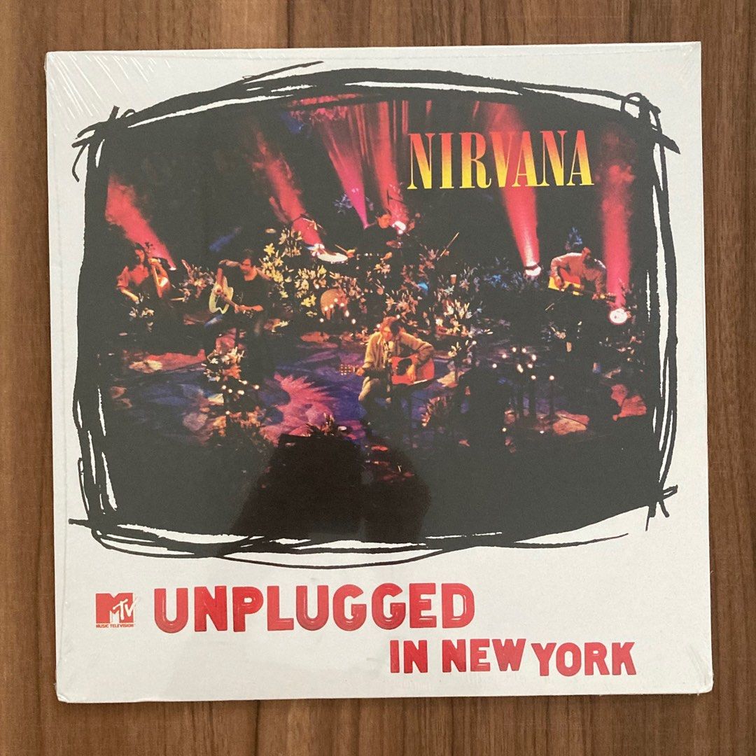 Nirvana - MTV Unplugged vinyl, Hobbies & Toys, Music & Media, Vinyls on ...