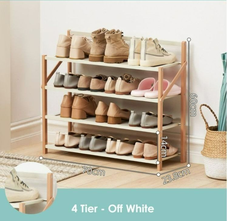 No installation Tiers Shoe Rack Organizer (3 Colours