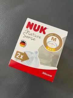 Nuk 替換 奶嘴 奶咀 M size