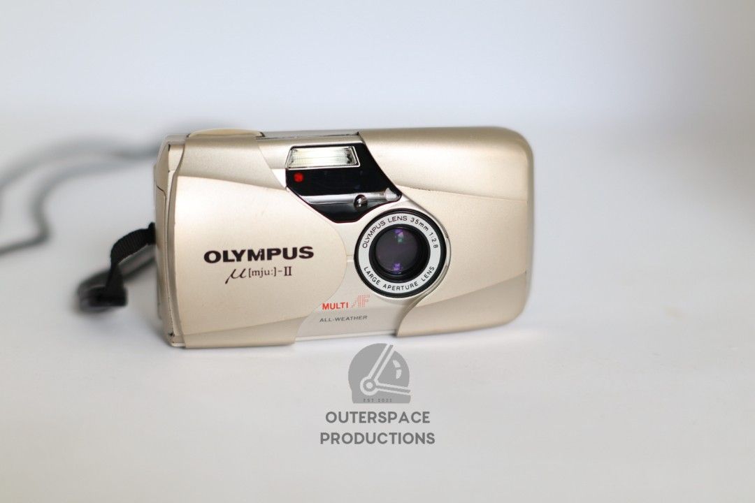 Olympus Mju 2 Film Camera 35mm MJU II, Photography, Cameras on Carousell