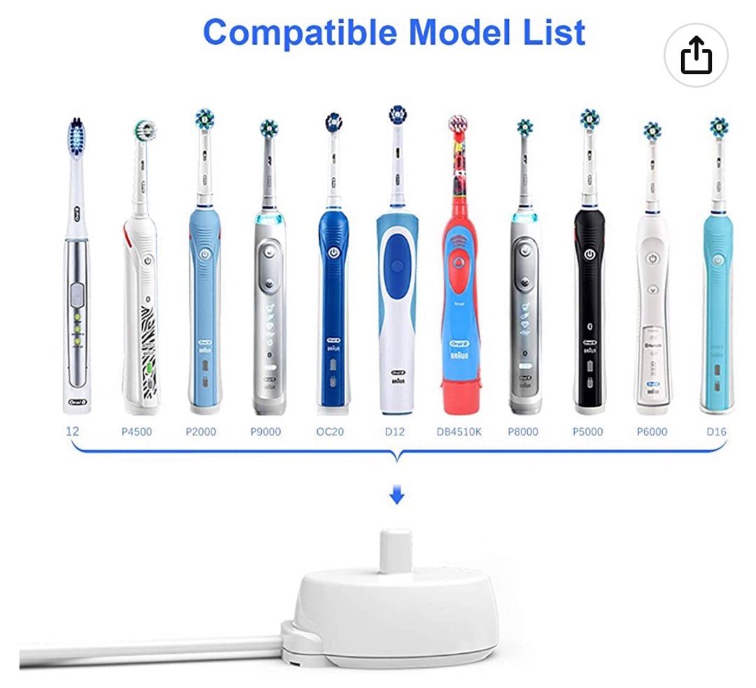 Oral B electric toothbrush charger, Mobile Phones & Gadgets, Mobile & Gadget Accessories