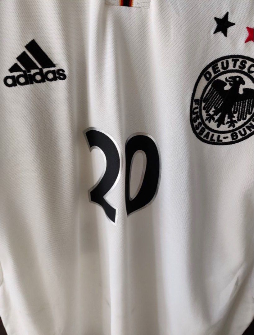 Original Oliver Bierhoff Germany Home Euro 2000 soccer/football jersey ...