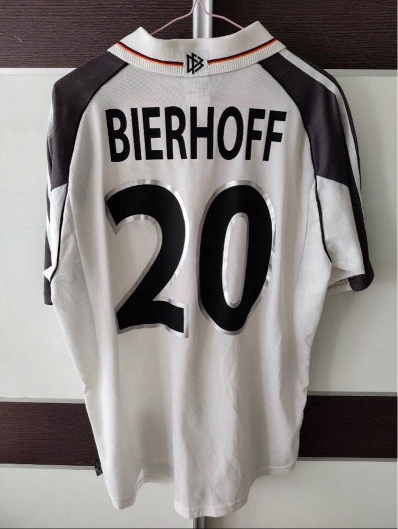 Original Oliver Bierhoff Germany Home Euro 2000 soccer/football jersey ...