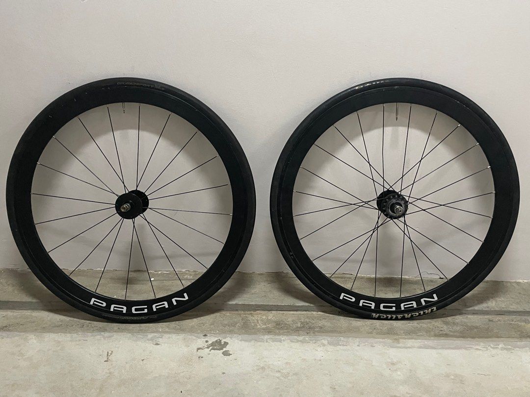 Paire Jantes pure fix wheelset zleu12.3.14pf