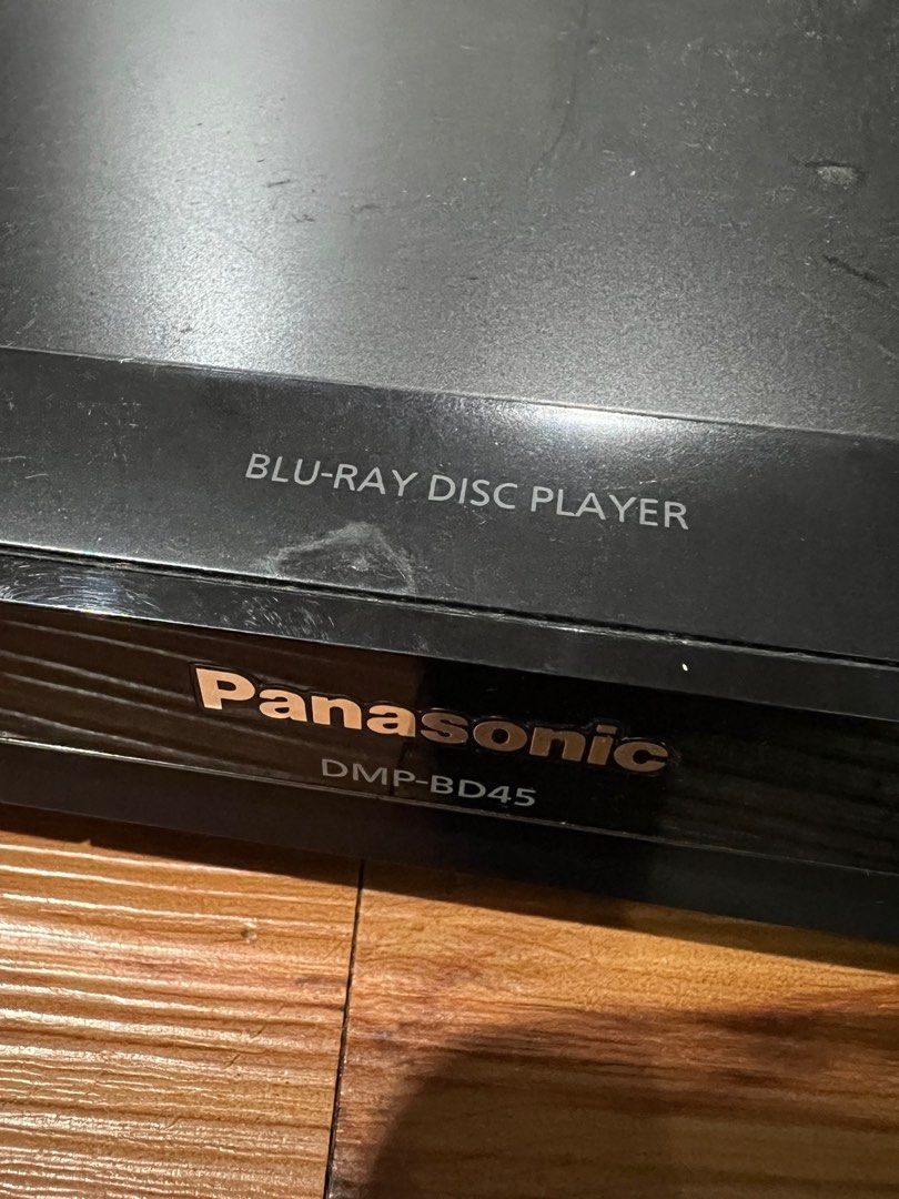 Panasonic Bluray player with remote, TV & Home Appliances, TV