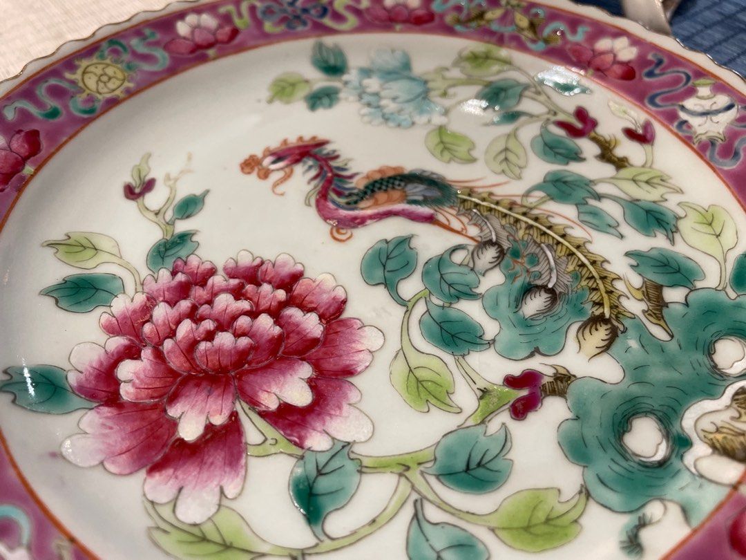 Peranakan nyonya plate, Hobbies & Toys, Collectibles & Memorabilia