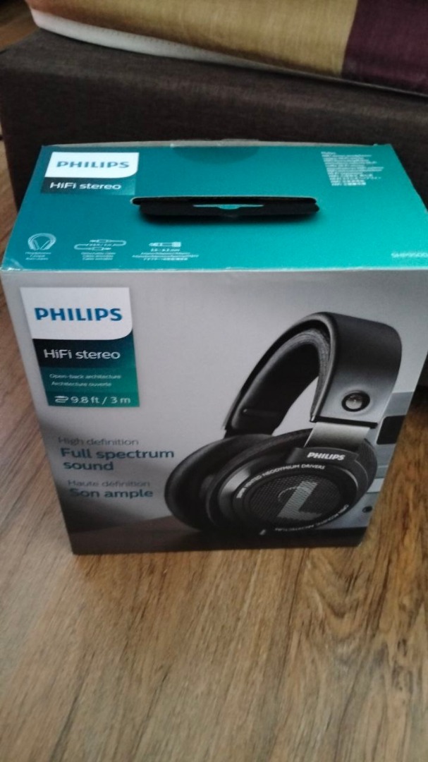 Philips SHP9500 + misodiko Velour earpads + ClearSpeak Boom Mic cable