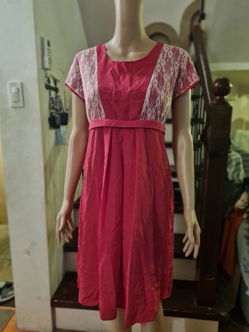Pink Dress (Category: Dresses) located in Dasmarinas. Submitted by iConiC_Collection (Listing ID 1219694930, Image 1). Description: wore it only 1x.