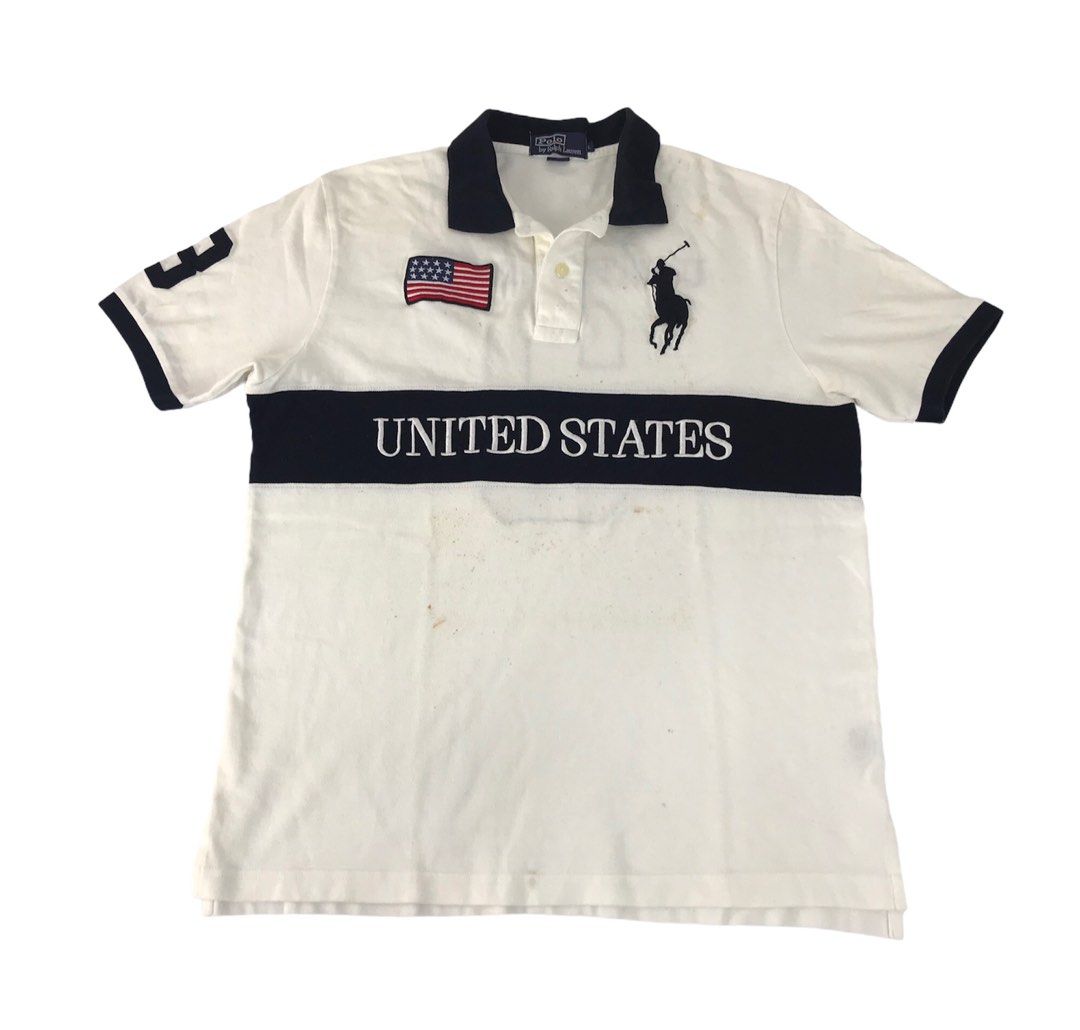 Polo Ralph Lauren United State 3 Embroidery Logo Men s Fashion