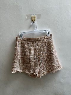 Pomelo highwaisted tweed short pants