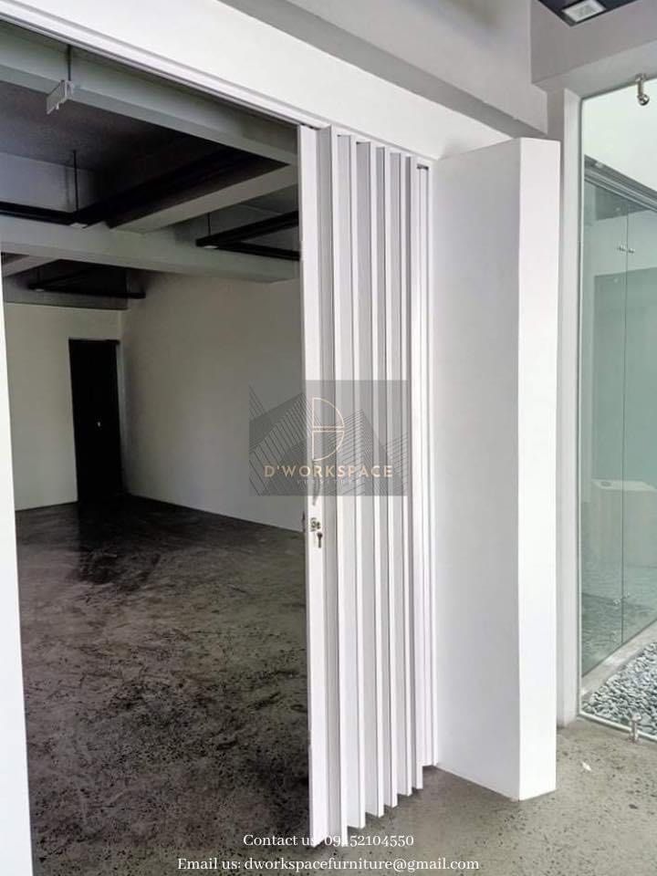 PVC Accordion Folding Door, Furniture & Home Living, Security & Locks