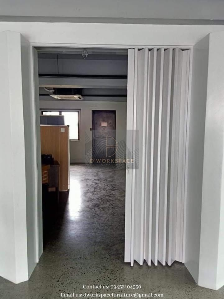 PVC Accordion Folding Door, Furniture & Home Living, Security & Locks