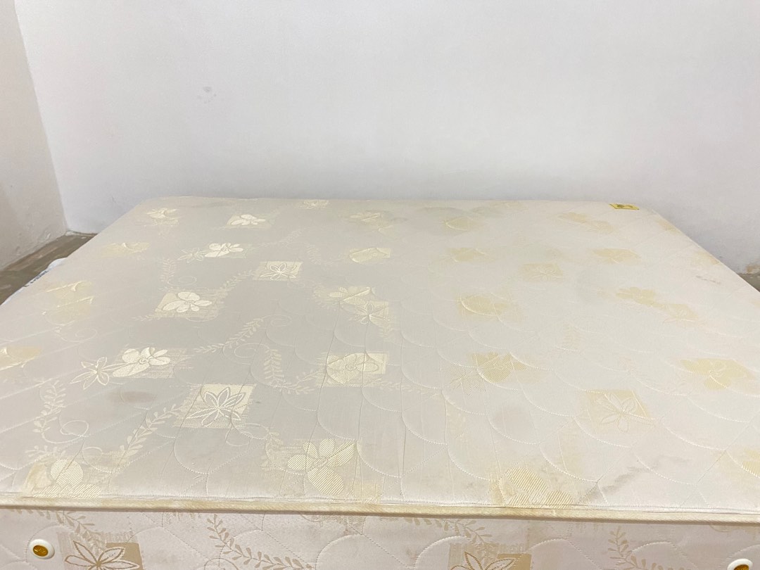 Queen Size Uratex Spring Mattress, Furniture & Home Living, Furniture