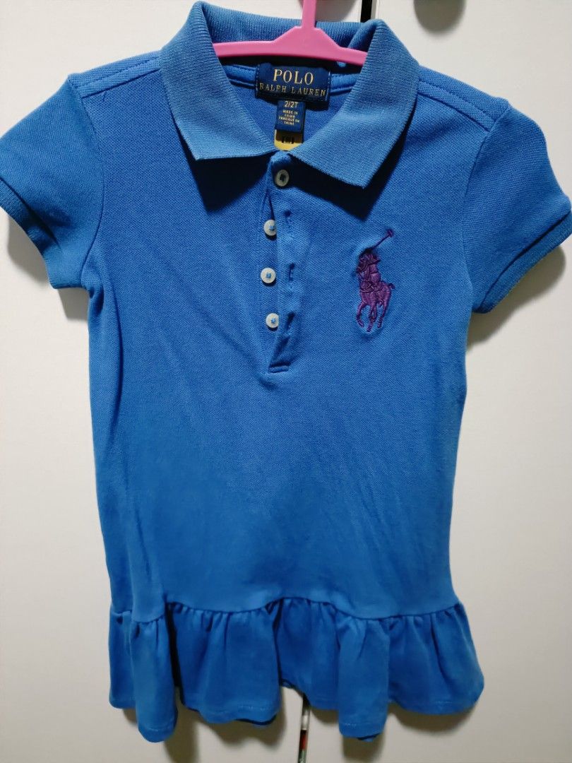 Ralph lauren polo dress, Babies Kids, Babies Kids Fashion on