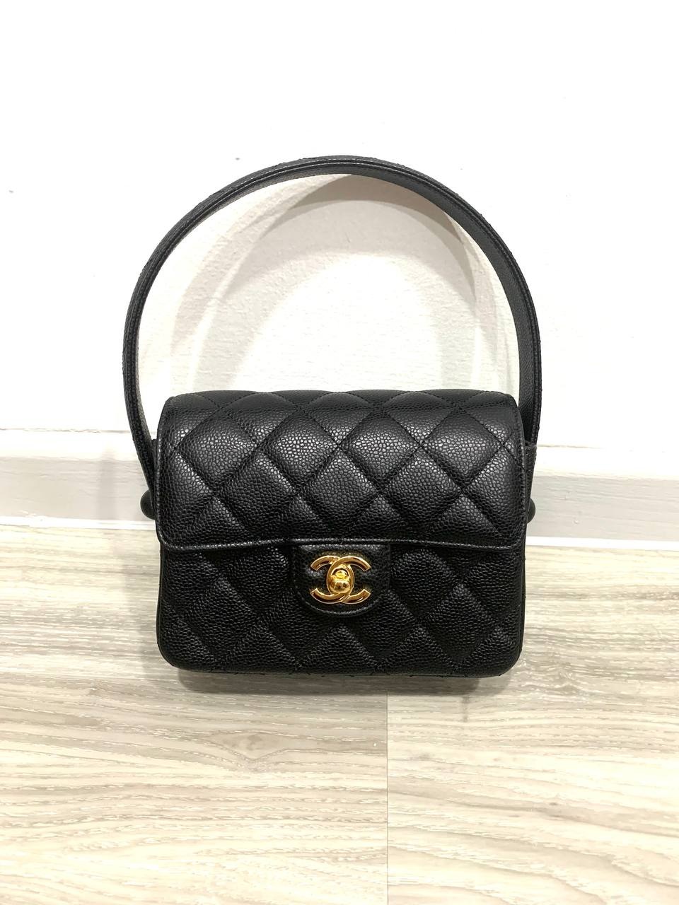 Chanel vintage lambskin mini kelly flap bag cheap