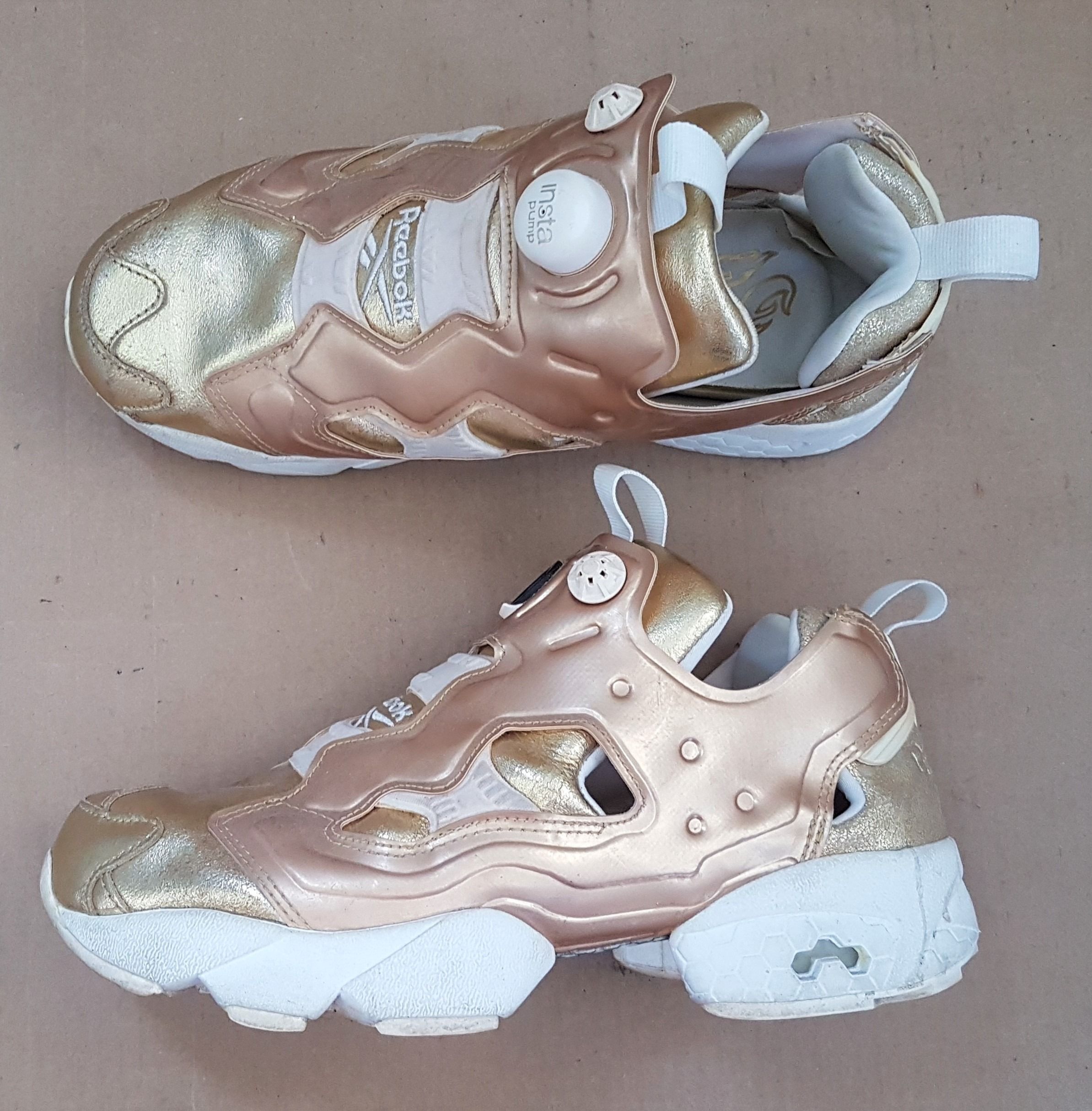 Reebok insta pump fury rose shop gold