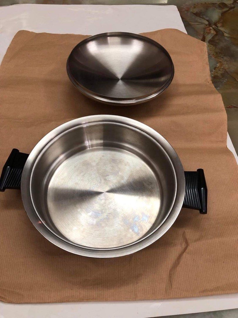 Rena Ware Stainless Steel Casserole Cooking Pot with Lid, Furniture