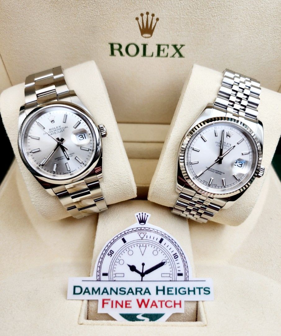 Rolex 126200 vs 116200 sales