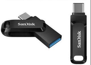 SanDisk Ultra Dual Drive Go 64GB 128GB 256GB 512GB USB Type C Black