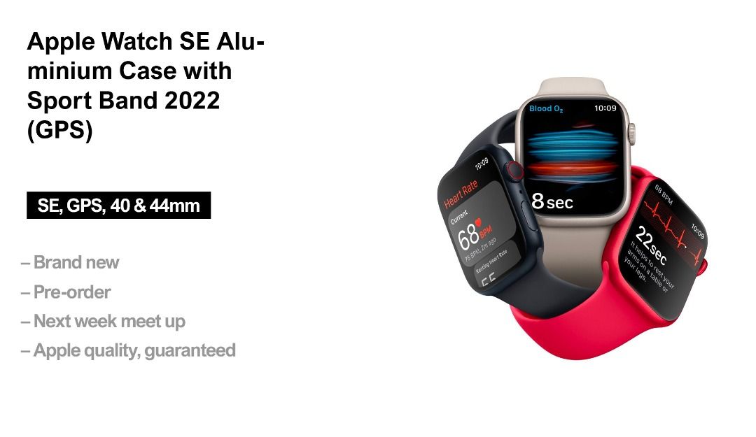 Apple watch se pre order store