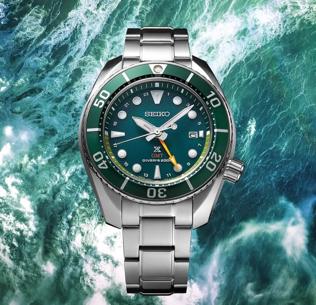 Seiko prospex Green Hulk Sumo Solar GMT SFK003J1, Men's Fashion, Watches &  Accessories, Watches on Carousell