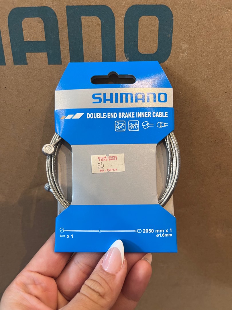 Shimano Double End Brake Inner Cable, Sports Equipment, Bicycles