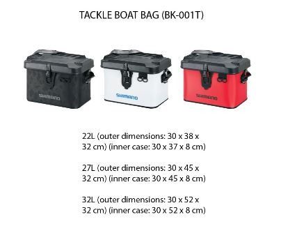 Shimano Tackle Boat Bag (Hard Type) BK-001T, Sports Equipment