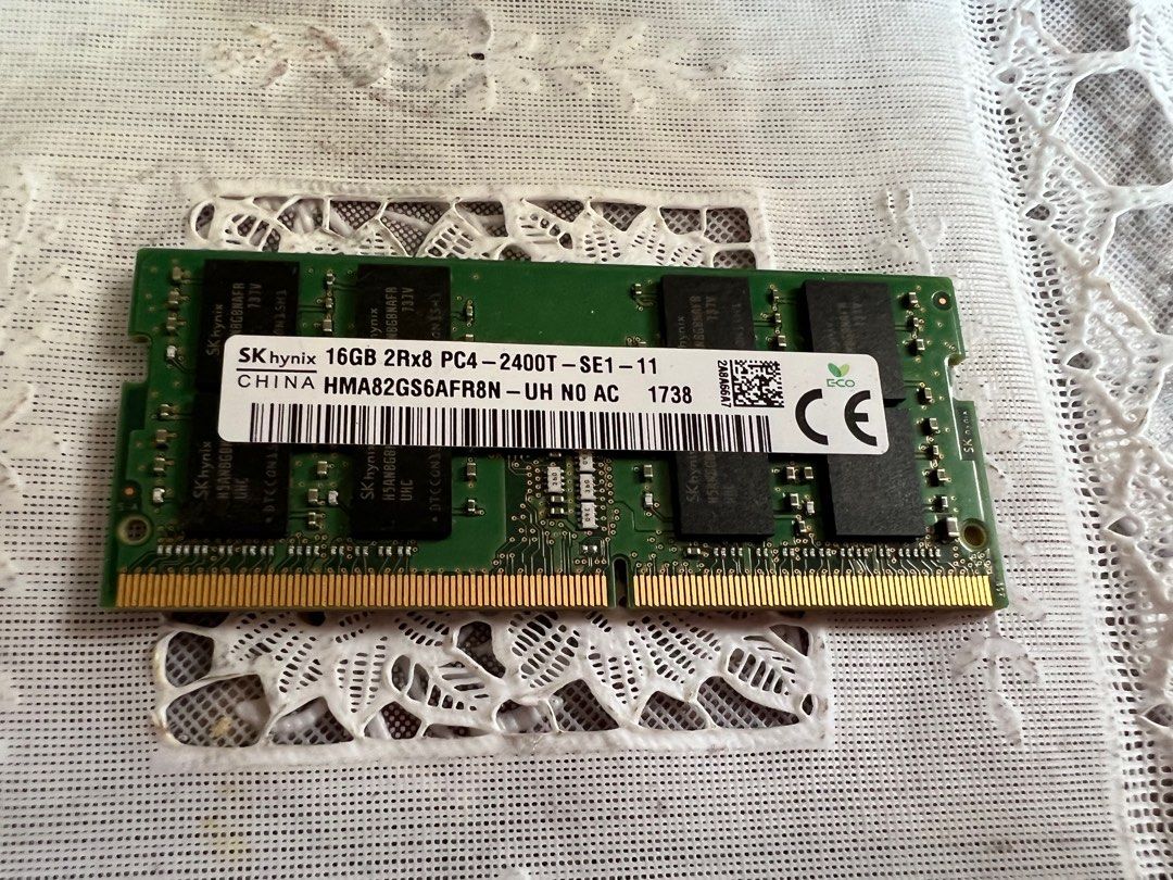 Barrette RAM 16 Go DDR4-2666 Pour PC Portable – SK Hynix, Testée Et Fiable