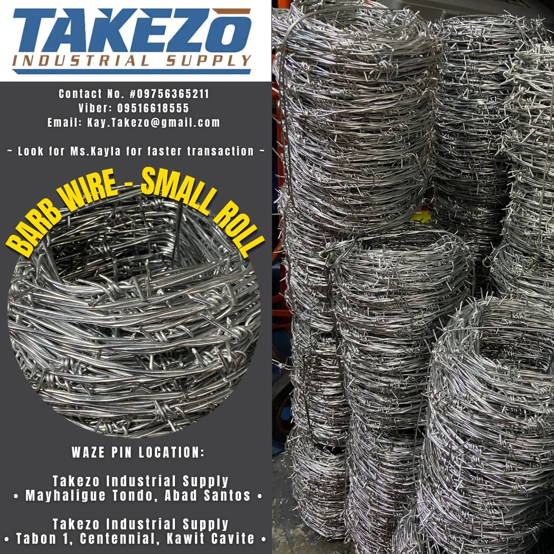 SMALL ROLL BARBED WIRE