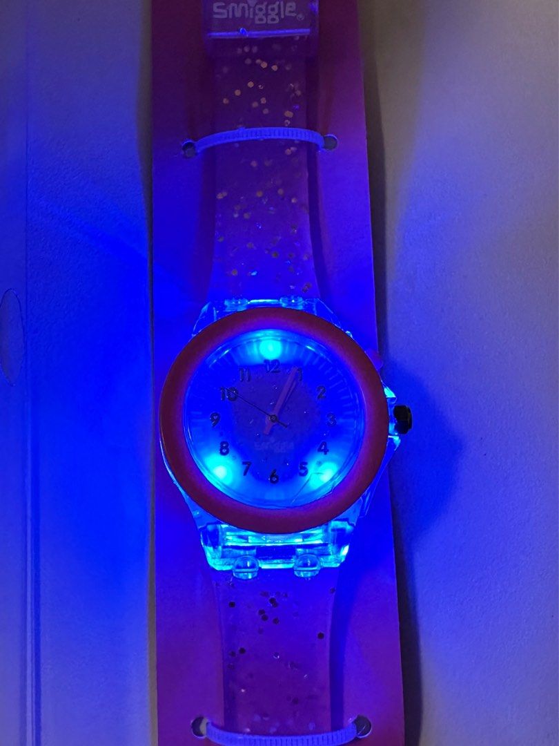 Smiggle light up watch, Babies & Kids, Babies & Kids Fashion on Carousell
