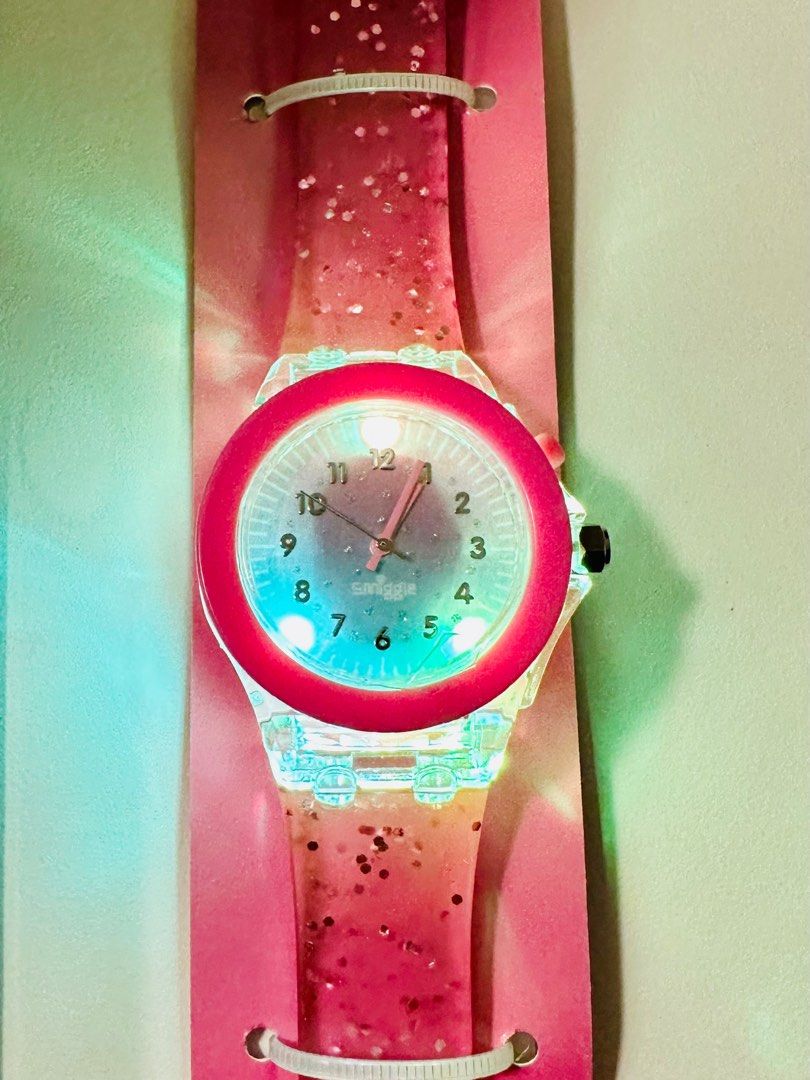 Smiggle light up watch, Babies & Kids, Babies & Kids Fashion on Carousell