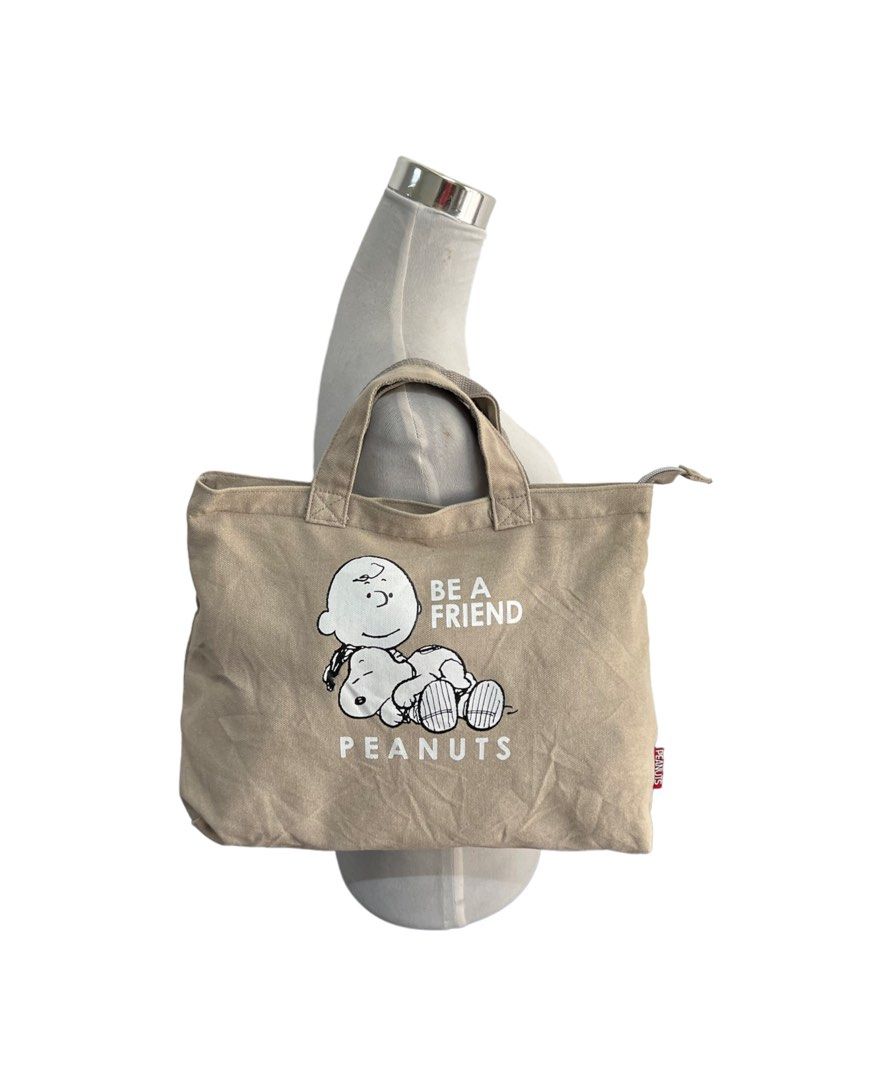 Snoopy Peanuts Tote Bag, Women's Fashion, Bags & Wallets, Tote Bags on ...
