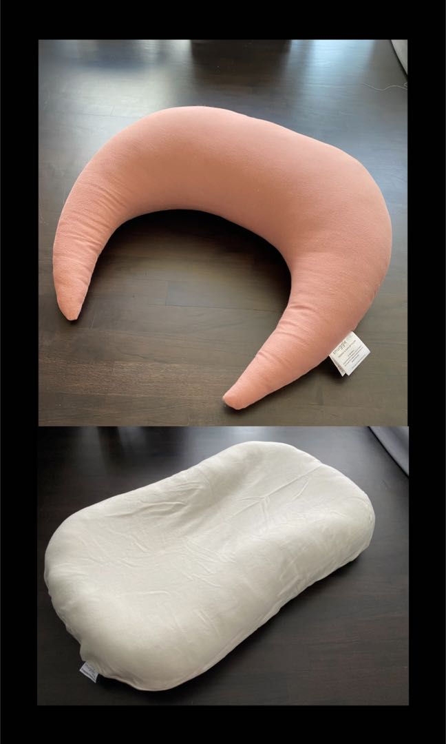 Snuggle Me Feeding Pillow & Snuggle Me Lounger Set, Babies & Kids ...