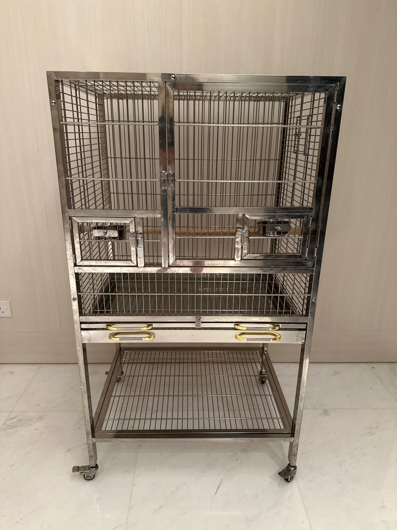Custom stainless deals steel bird cages