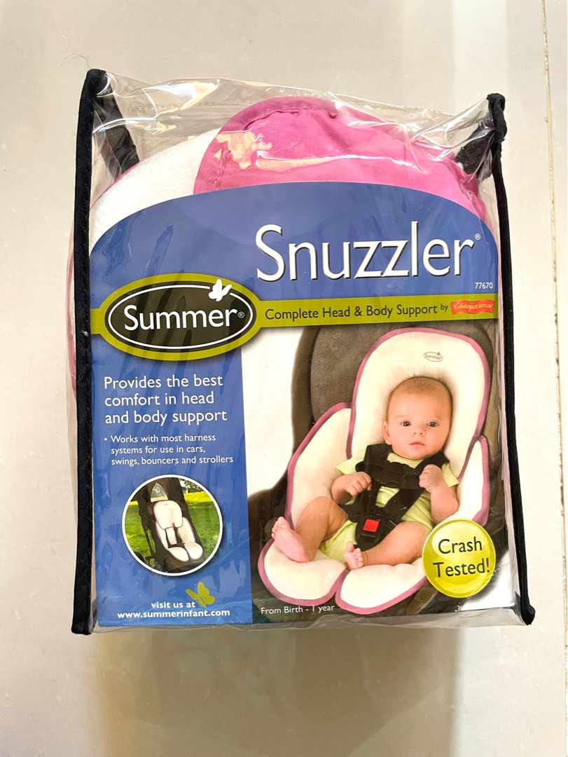 Summer infant snuzzler head and body support top