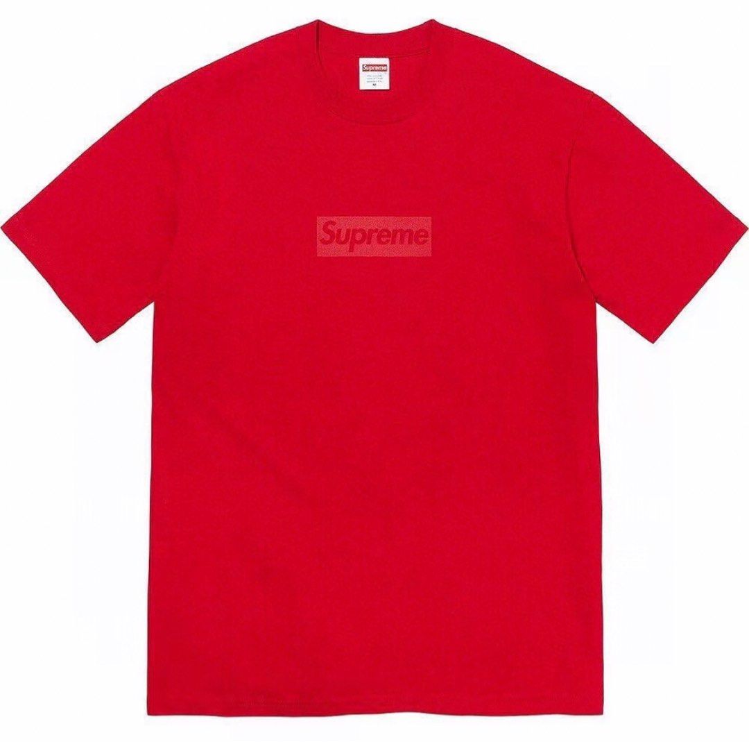 S2337] SUPREME 23SS WEEK1 boxlogo tee 黑色白色紅色紫色黄色浅藍色