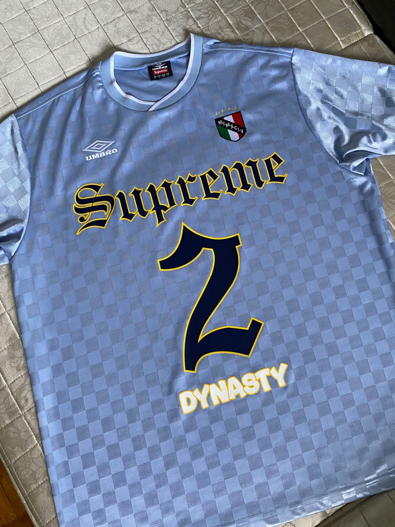 Supreme Umbro Soccer Jersey Black Men's - SS22 - US