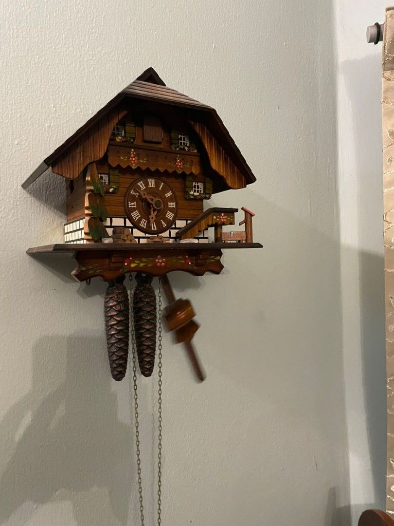 Switzerland Cuckoo Clock, Furniture & Home Living, Home Decor, Clocks