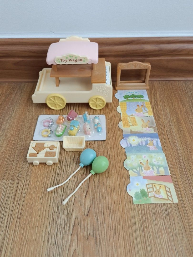 Sylvanian Families Toy Wagon, Hobbies & Toys, Toys & Games on Carousell