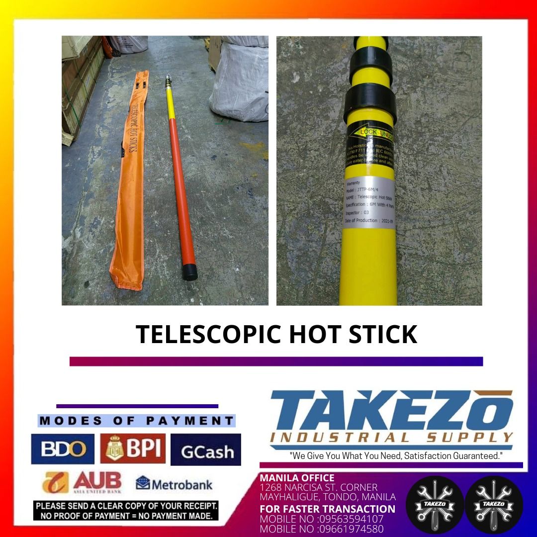 Telescopic Hot Stick, Commercial & Industrial, Industrial Equipment on