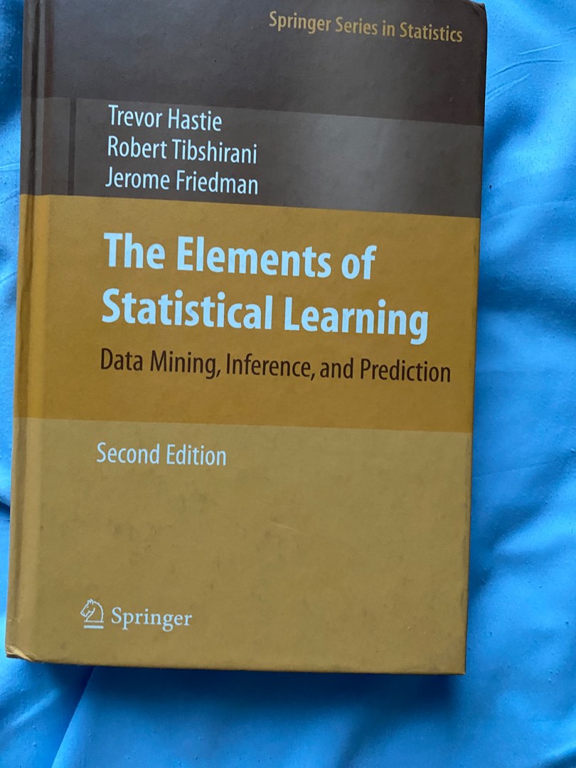 The Elements of Statistical Learning, Hobbies & Toys, Books & Magazines ...