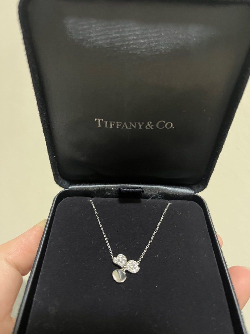 Tiffany paper flower necklace Women s Fashion Jewelry Organisers Necklaces on Carousell