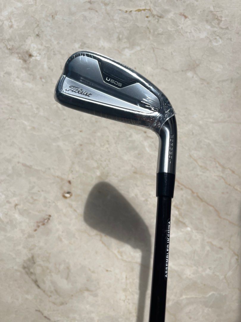 Used RH Titleist U-505 3 Driving Iron HZRDUS 6.0 80g Stiff Graphite Golf Club
